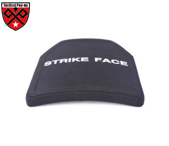 NIJ IV 10"X12"Stand-Alone Single Curve Ceramic Hard Armor