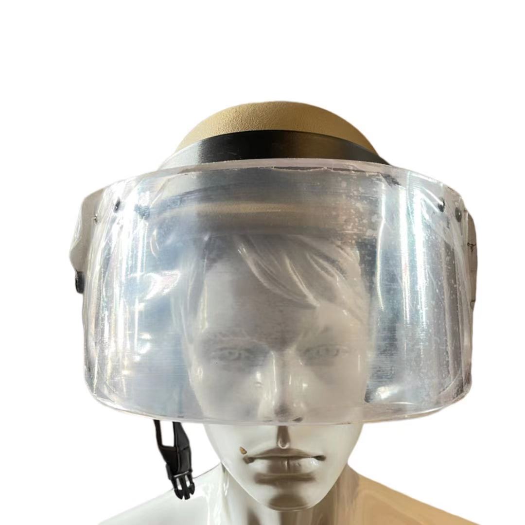 NIJIIIA PASGT M88 Kevlar Ballistic Helmet with Visor & Neck Protector