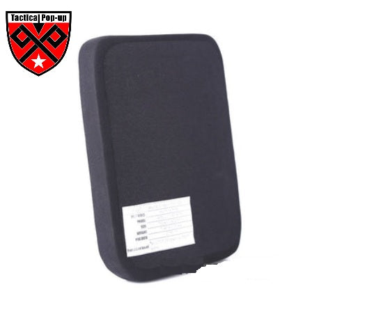 NIJ IV 10"X12"Stand-Alone Single Curve Ceramic Hard Armor