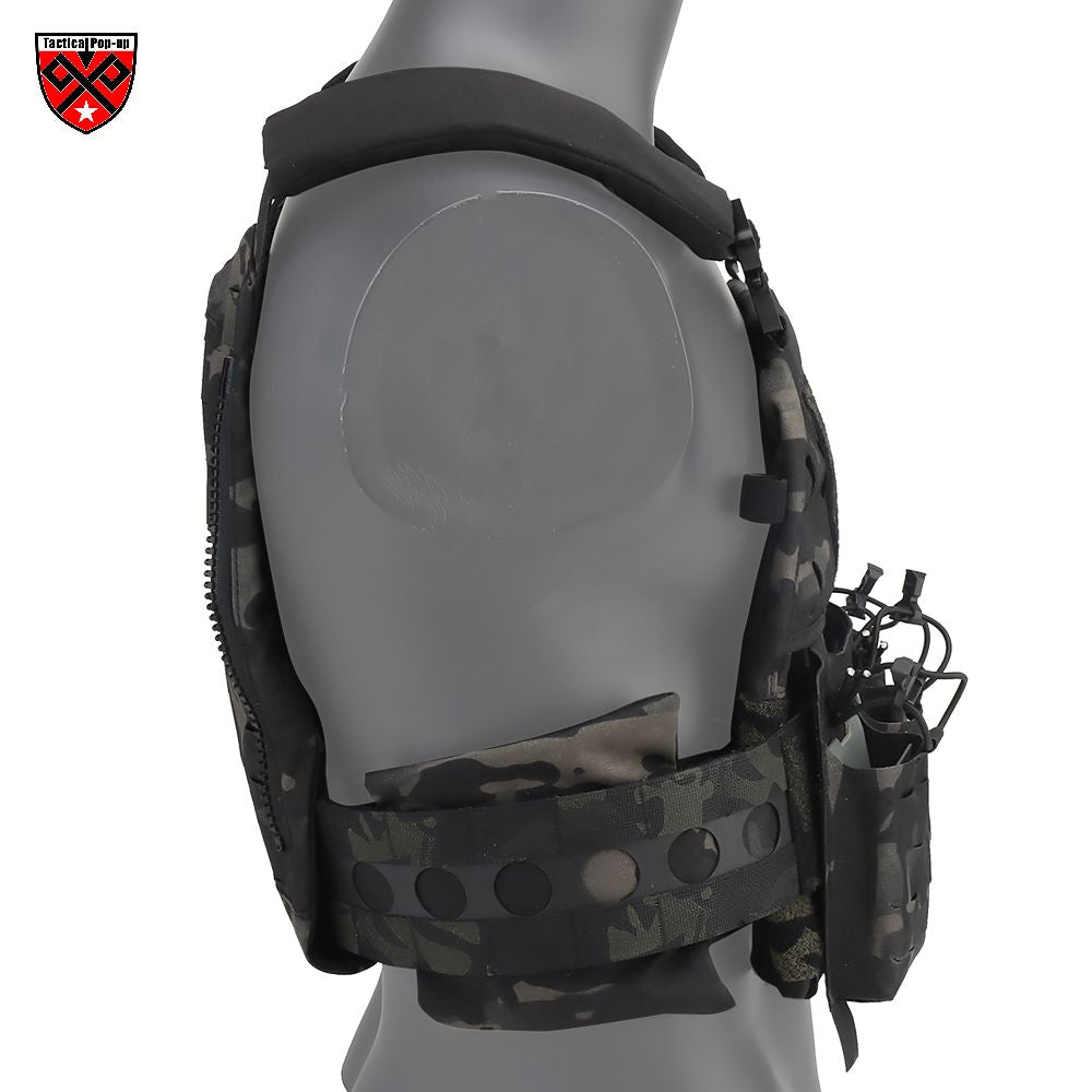 NIJIIIA Tactical Bulletproof Vest |FCPC V5 Quick- Release Body Armor Camo Color