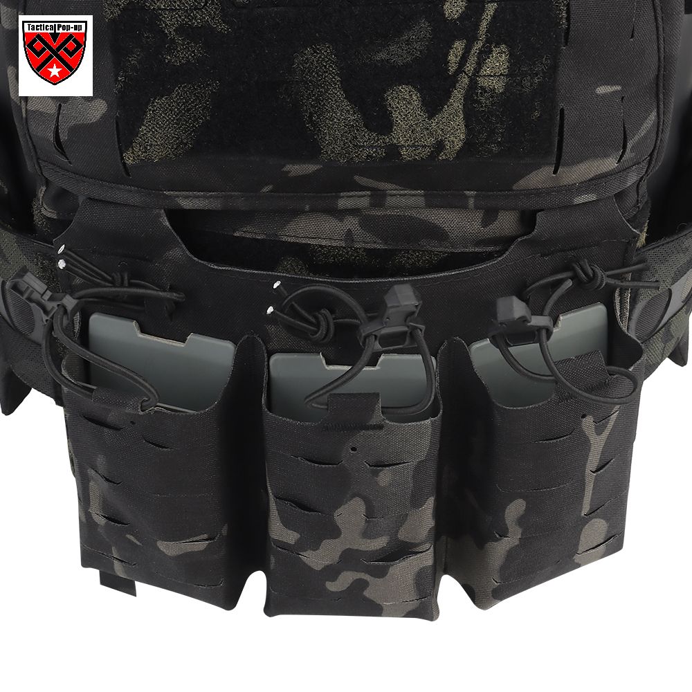 NIJIIIA Tactical Bulletproof Vest |FCPC V5 Quick- Release Body Armor Camo Color