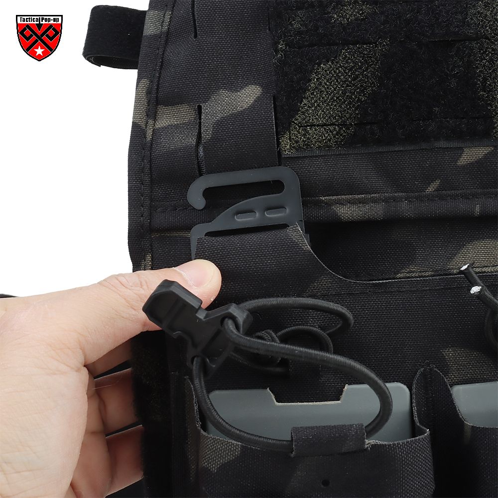 NIJIIIA Tactical Bulletproof Vest |FCPC V5 Quick- Release Body Armor Camo Color