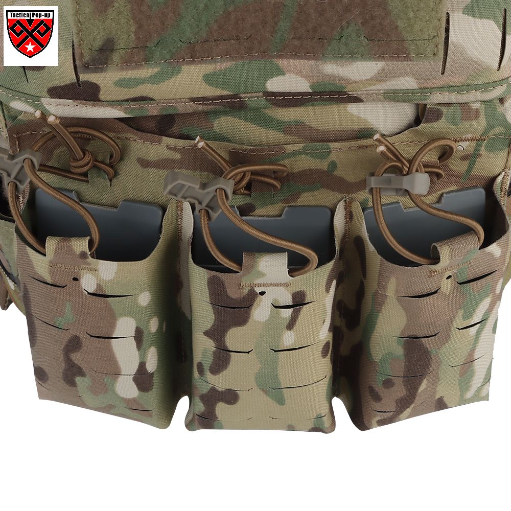 NIJIIIA Tactical Bulletproof Vest |FCPC V5 Quick- Release Body Armor Camo Color