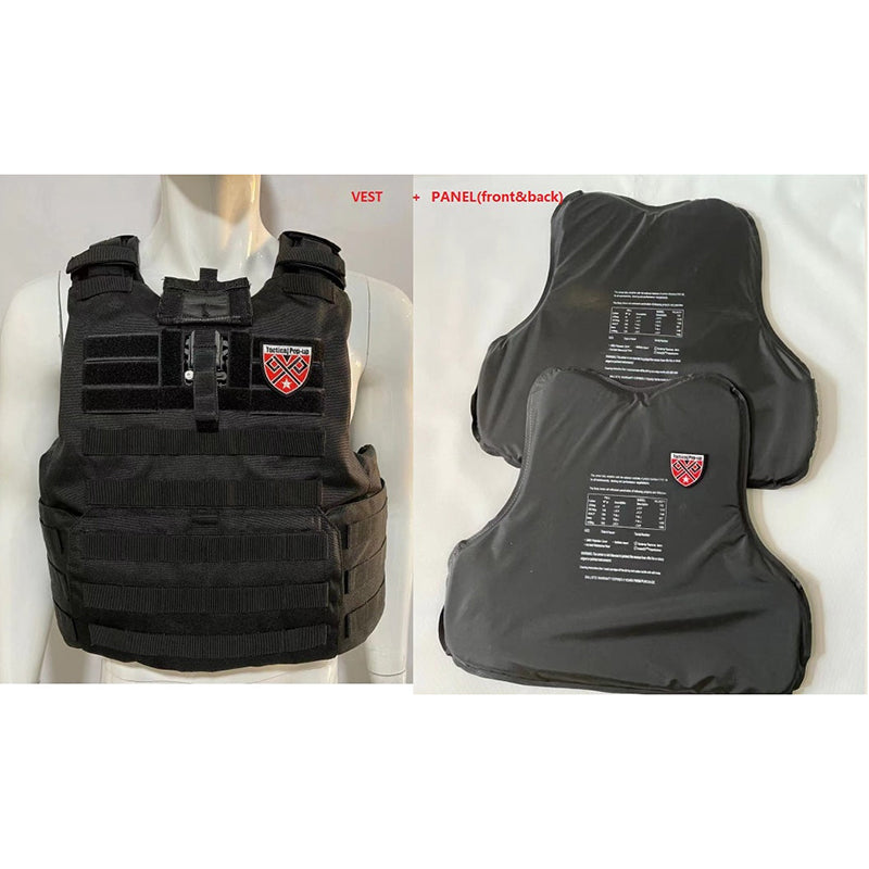 NIJIIIA Tactical Bulletproof Vest |MOLLE Quick Release Body Armor Packages