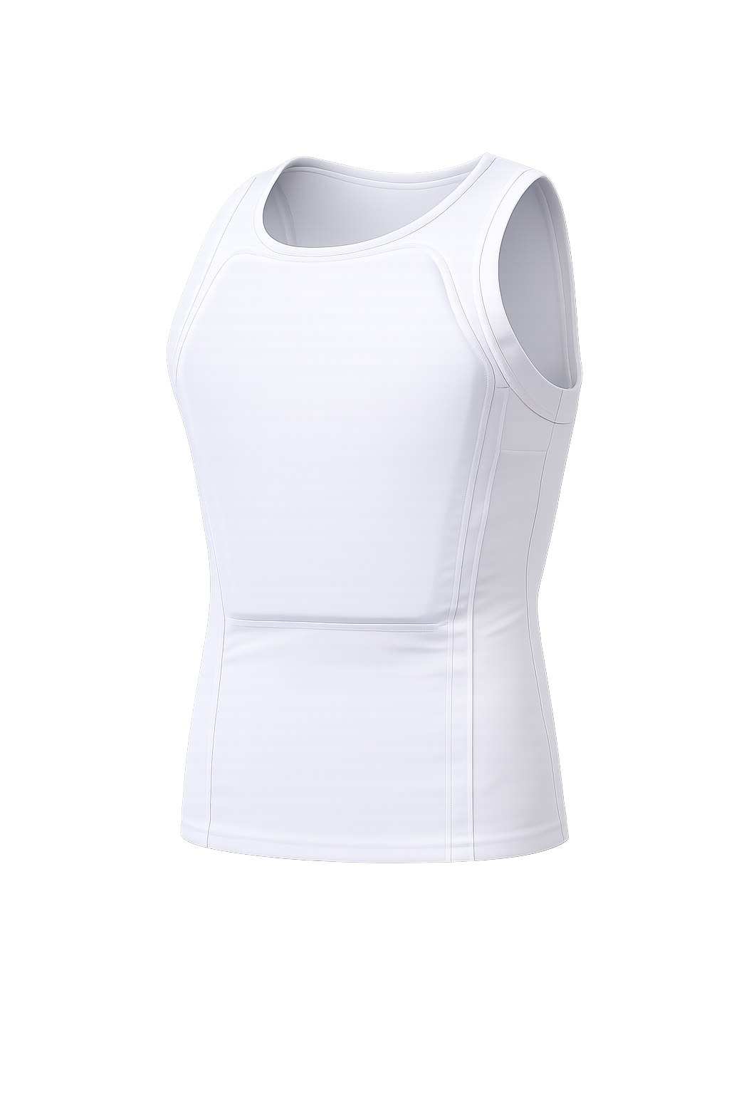NIJ IIIA Dual Protection Concealable T-Shirt Armor Vest | Kevlar Lightweight Body Armor