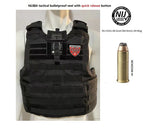 NIJIIIA Tactical Bulletproof Vest |MOLLE Quick Release Body Armor Packages