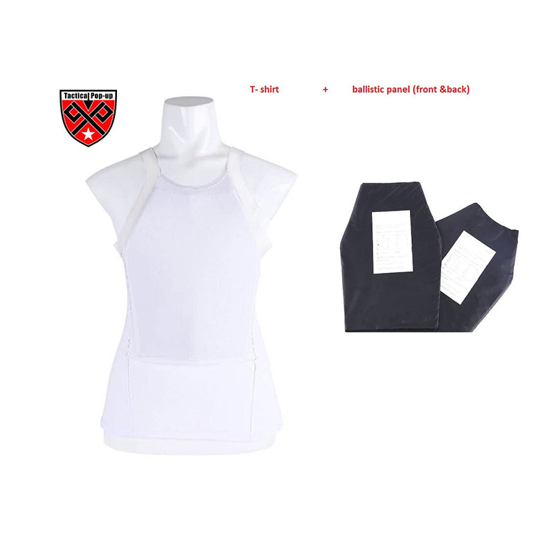 NIJIIIA Concealed T-Shirt Armor | Kevlar Lightweight body armor