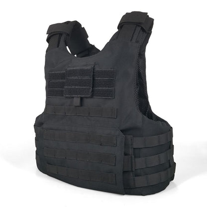 NIJ IIIA Tactical MOLLE Body Armor Vest | Quick Release Carrier