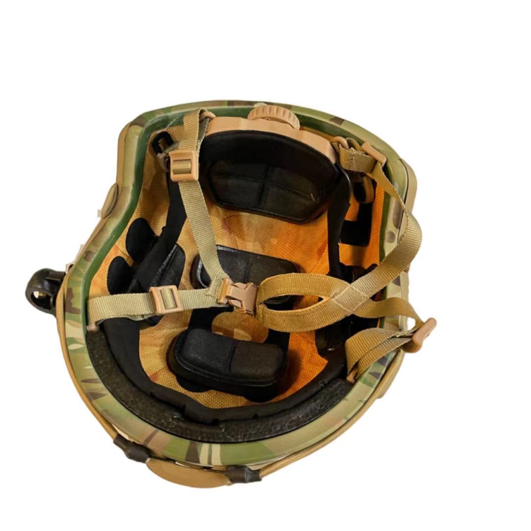 NIJIIIA FAST Camo Water Print Ballistic High Cut Kevlar Helmet with test report