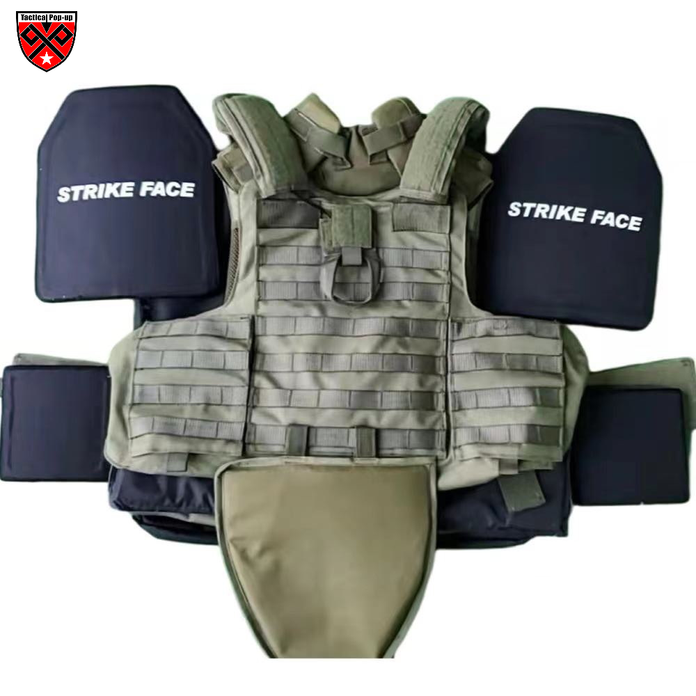 NIJIV Interceptor Body Armor |Molle System Plate Carrier | Body Guard Platform |Tactical Quick-Release Kevlar Bulletproof Vest