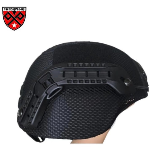 NIJIIIA Bulletproof MICH 2000/ACH Kevlar Lightweight Ballistic Helmet with Cover &NVG Mount