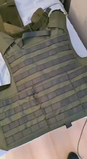 NIJIV Interceptor Body Armor |Molle System Plate Carrier | Body Guard Platform |Tactical Quick-Release Kevlar Bulletproof Vest