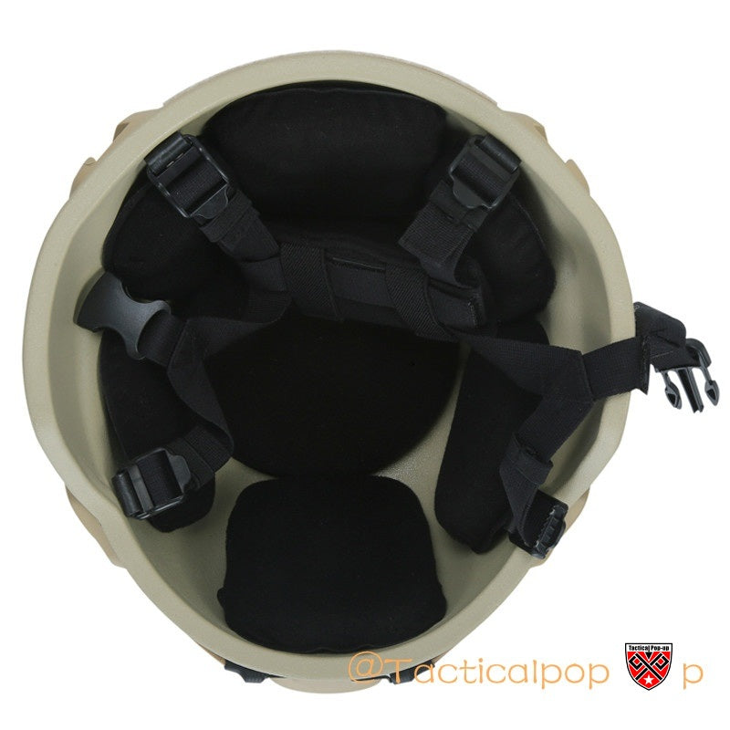 NIJIIIA MICH 2000/ACH Ballistic Bulletproof kevlar Helmet with rails