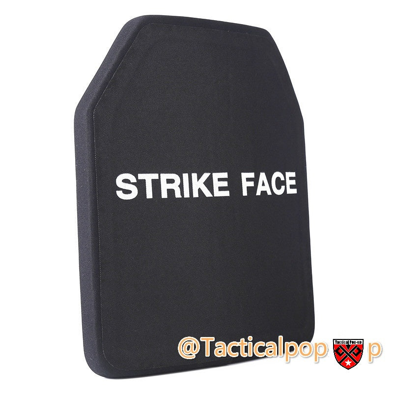 NIJ IV 10"X12"Stand-Alone  Single Curve  Ceramic Hard Armor