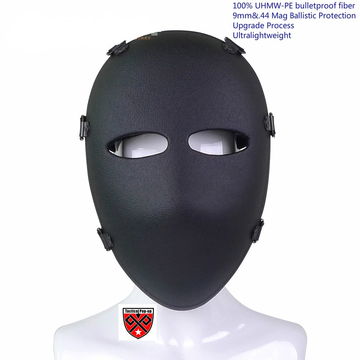 NIJIIIA Ballistic Full Face Mask |Bullet Resistant Bulletproof visor