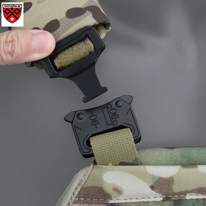 NIJIIIA Tactical Bulletproof Vest |FCPC V5 Quick- Release Body Armor Camo Color