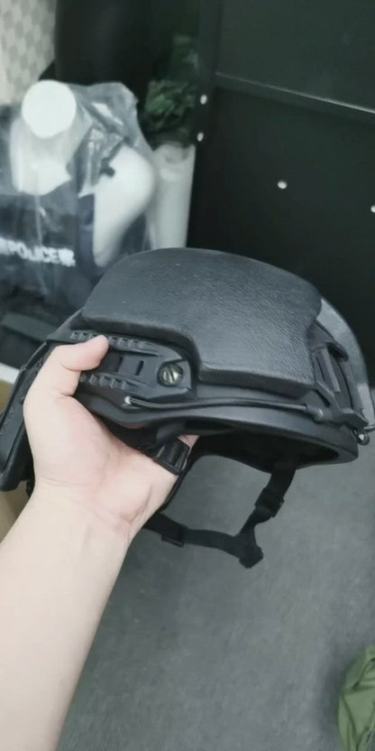 NIJIII FAST Kevlar Ballistic helmet With Newly UHMWPE Hard Armor Shell-Pad