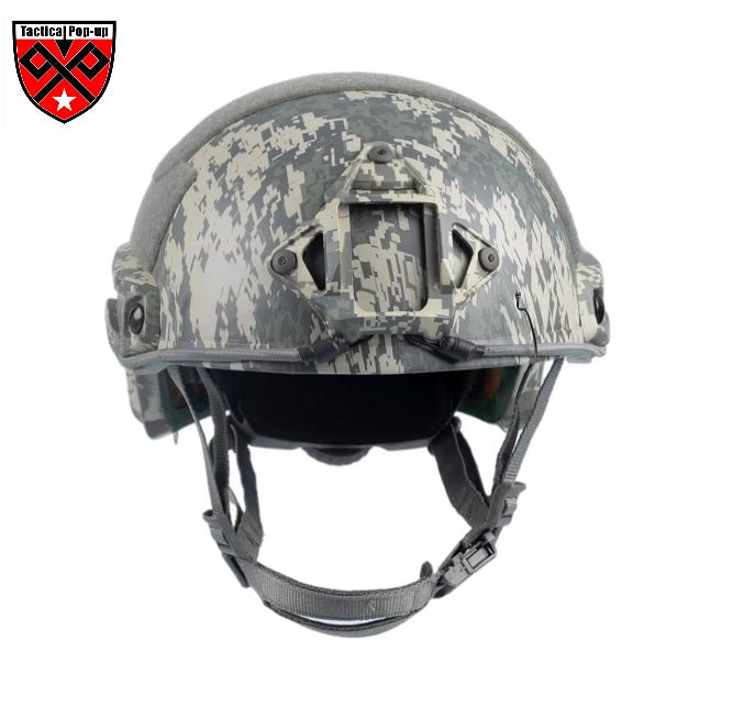 NIJIIIA FAST Camo Water Print Ballistic High Cut Kevlar Helmet with test report