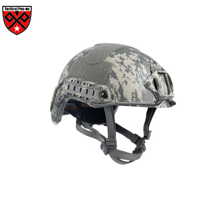 NIJIIIA FAST Camo Water Print Ballistic High Cut Kevlar Helmet with test report